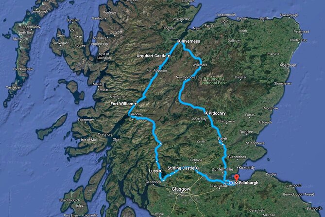 2 Days on the Loch Ness Canal of Caledonia and the Highlands - Day 2: Loch Ness by catamaran, Urquhart ruins, Fort William, Glencoe, and onward to Loch Lomond