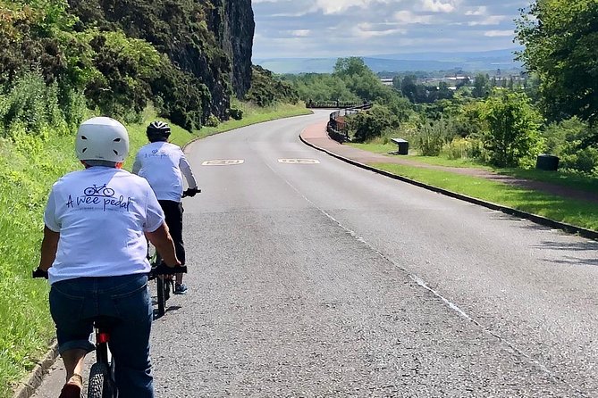 'A Wee Pedal's' Family Friendly Cycle Tour to Edinburgh's Coast - Holyrood Park and Arthur’s Seat, the star view on the way to the coast