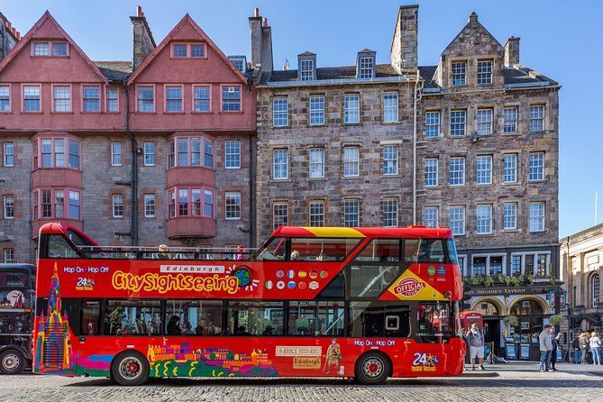 City Sightseeing Edinburgh Hop-On Hop-Off Bus Tour + Kids Go Free - A fast way to orient yourself in Edinburgh’s hills