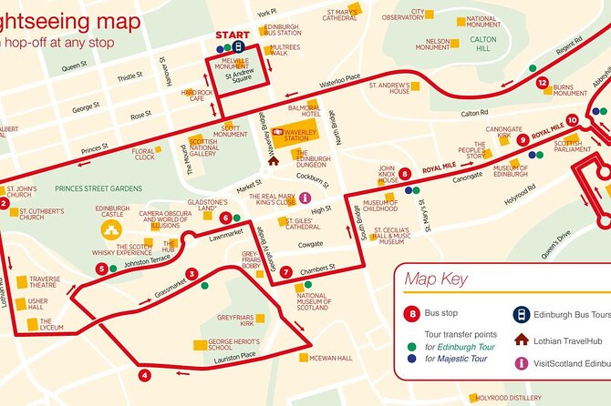 City Sightseeing Edinburgh Hop-On Hop-Off Bus Tour + Kids Go Free - A family-friendly way to save energy (and money)