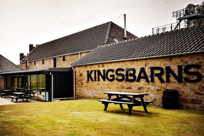 Coastal Charms: St Andrews & Kingdom of Fife Private Day Tour - Kingsbarns Distillery: Whisky and Gin That Explain the Clockwork of Production