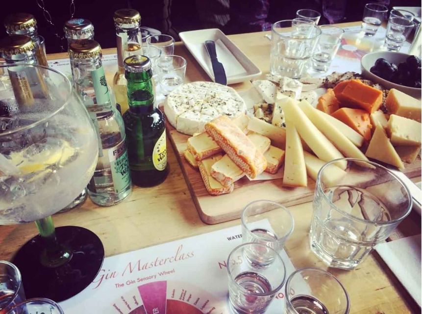Distillery Masterclass - 8 Scottish gins paired with cheeses - The 2-Hour Plan: What Happens From Welcome to Your Last Pour