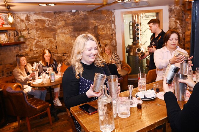 Eden Mill Edinburgh Love Gin Cocktail Masterclass - Love Gin Cocktails in Edinburgh’s Intimate Vault Setting