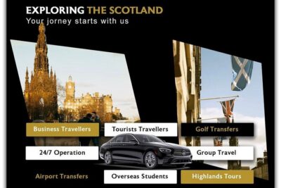 Edinburgh Airport Transfer to or Anywhere in Uk