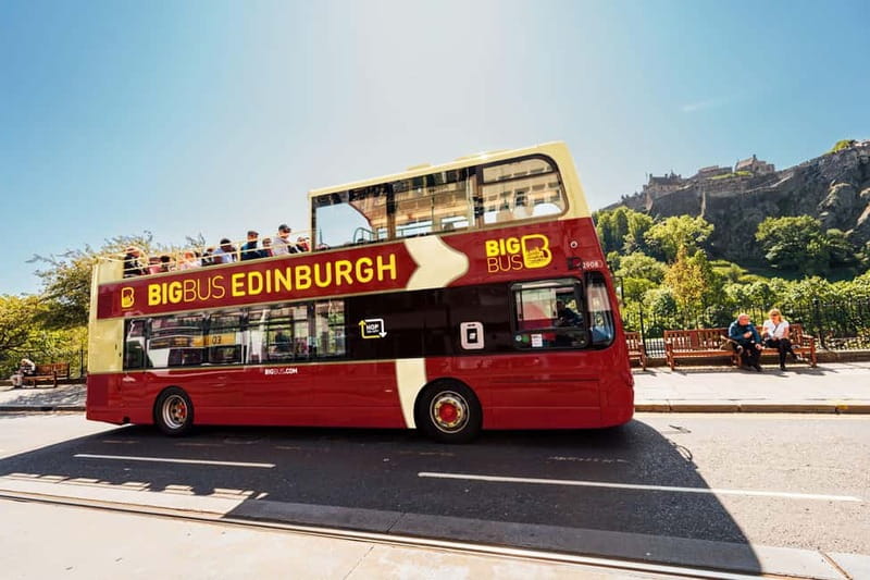 Edinburgh: Big Bus Hop-On, Hop-Off Tour by Open-Top Bus - Waterloo Place start, the easy anchor for your Edinburgh day