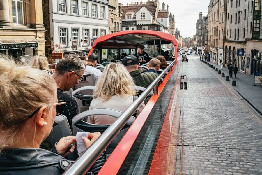 Edinburgh: City Sightseeing Hop-On Hop-Off Bus Tour - The real trade-offs: the cold top deck, and the need to plan your hops
