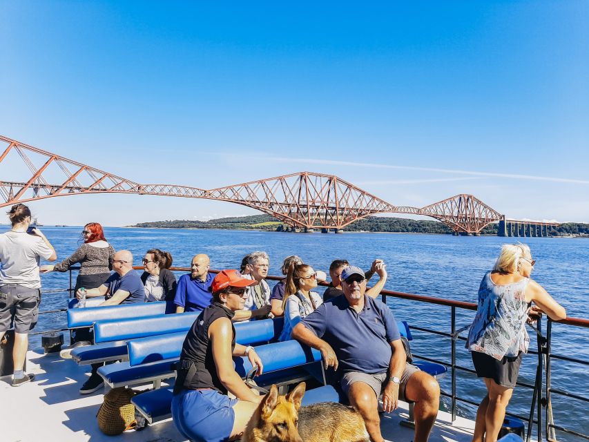 Edinburgh: 'Firth of Forth' Three Bridges Sightseeing Cruise - Inchcolm Island Drop-Off and the Abbey You Can Actually Walk