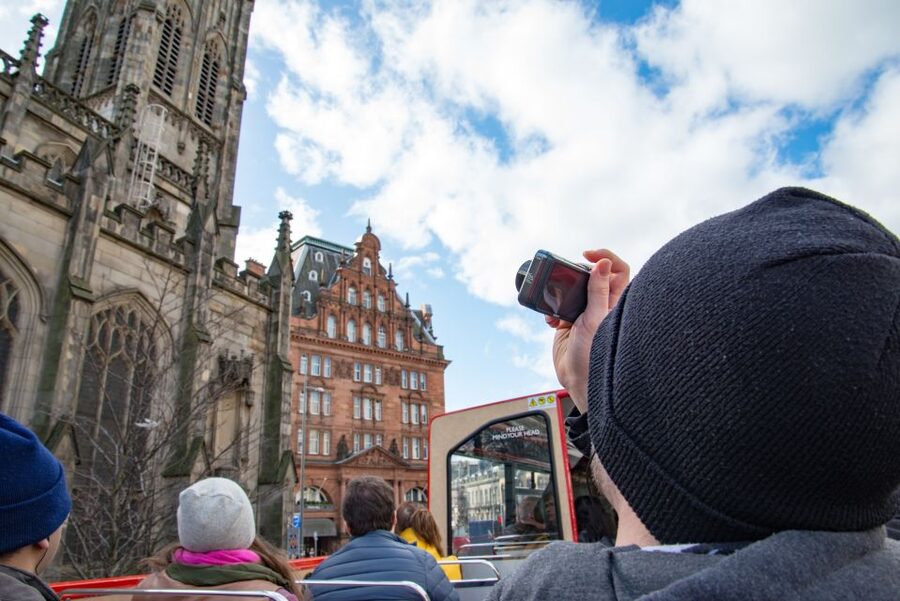 Edinburgh: Hop-On Hop-Off Bus Pass with 3 City Tours - Open-top Upper Deck Tactics for Great Photos and Easy Sightseeing