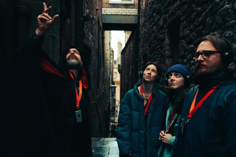 Edinburgh: Immersive, Adult-Only Haunted Vaults Night Tour - TourTalk Audio Devices, Sounds of Edinburgh, and Hearing It All Clearly