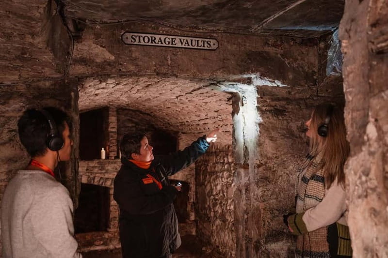 Edinburgh: Immersive Small-Group Historic Vaults Tour - Mercat Cross Start Point: The Royal Mile in Small-Group Form
