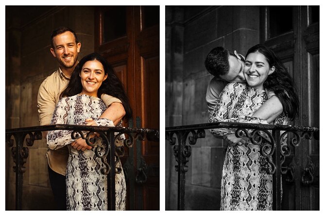 Edinburgh Photoshoot for Couples, Families & Solo Travellers - Price and group size: when $205.69 makes sense