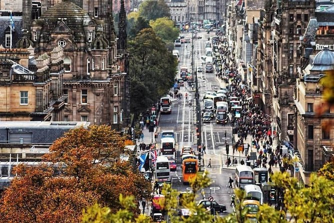 Edinburgh Private city tour - Calton Hill for views, monuments, and a clean first impression