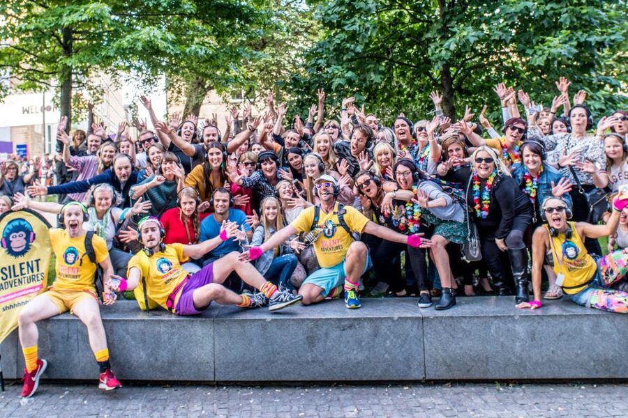 Edinburgh: Silent Disco Adventure Tour - What the Guides Actually Do (It Is More Than Just Playing Music)