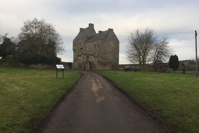 Edinburgh: The Outlander, Palaces & Jacobites Tour - Tullyies Standing Stones: a quick photo stop that resets your legs