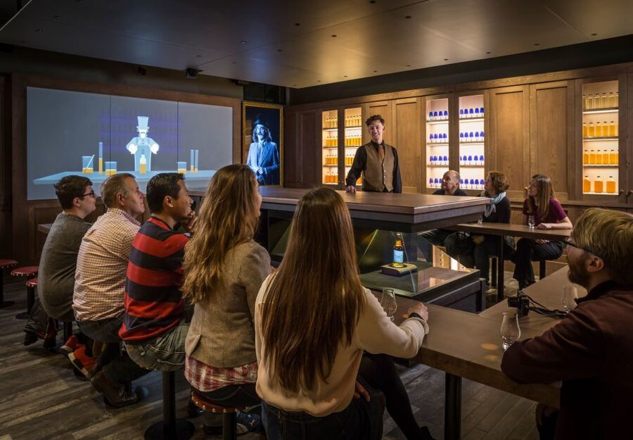Edinburgh: The Scotch Whisky Experience Tour and Tasting - The vault again: the one-room finale with serious bottle power