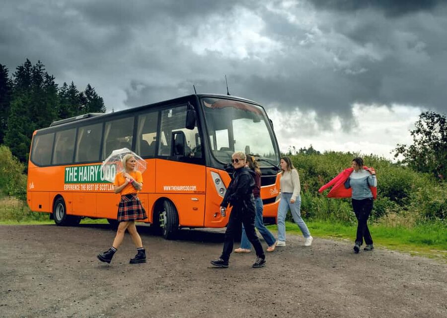 Edinburgh to Scottish Highlands: Whisky, Views & Hairy Coos - Getting started: New Town pickup at 1759 Regent Rd, then straight out of Edinburgh