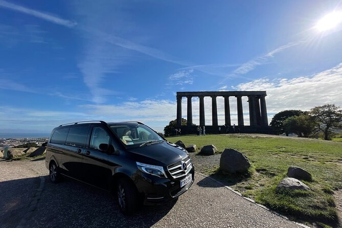 Edinburgh Unveiled: Luxury Private Driving Tour of Edinburgh - Arthur’s Seat: A View Stop With an Optional Near-Top Approach