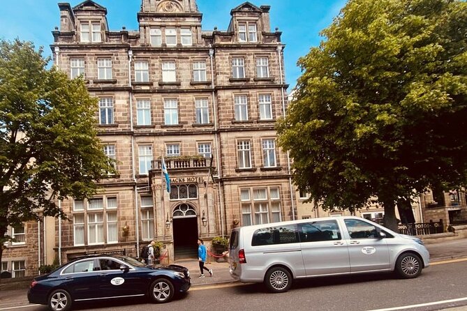 Executive transfer from Edinburgh to St Andrews. - The ride across Queensferry and through the Kingdom of Fife