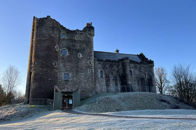 Falkirk Wheel, Doune Castle, Stirling Castle Private Tour - Linlithgow Palace and The Kelpies: roadside wow with context