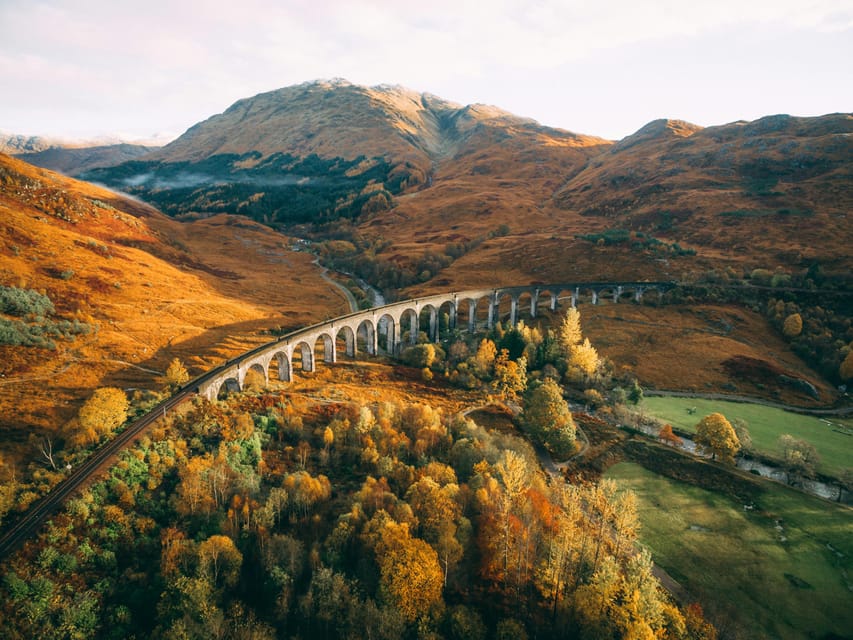 From Edinburgh: Glenfinnan Viaduct and Glencoe Day Trip - Loch Lomond and Trossachs National Park stop: quick photos, real atmosphere