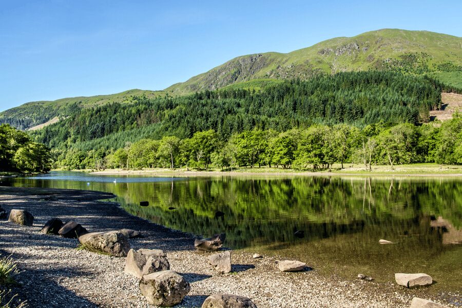 From Edinburgh: Highland Lochs, Glens, and Castles Tour - Doune Castle, Loch Lubnaig, and Kilchurn Castle: the day’s scenery stack