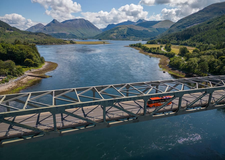 From Edinburgh: Loch Ness, Glencoe & Scottish Highlands Tour - Commando Memorial, Ben Nevis area, and Pitlochry food and photos