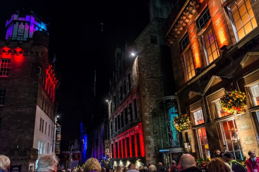 Full-Day Edinburgh Military Tattoo & Scottish Highlands Tour - Hermitage walk to Black Linn Falls, then Dunkeld on the River Tay