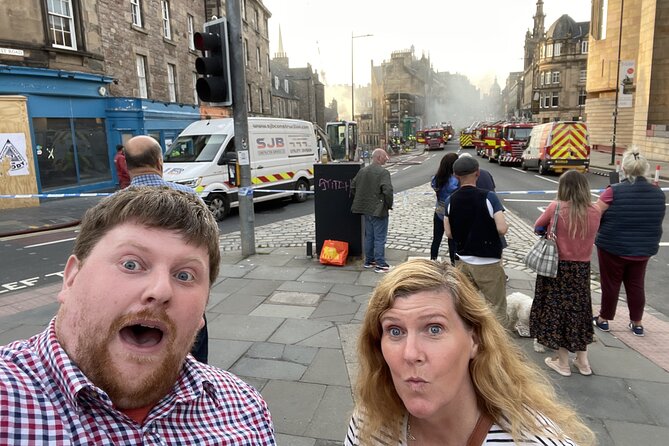 Ghosts of Edinburgh: Bloody Past Exploration Game and Tour - Start at The Mound: the “why this hill exists” clue