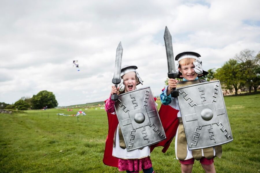 Hadrian's Wall: Birdoswald Roman Fort Entry Ticket - The three main gates and the fort layout you can actually follow