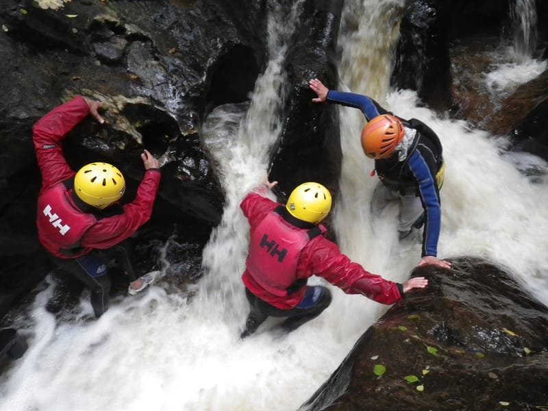 Join Splash White Water Rafting Canyoning Tour - First steps at Splash White Water Rafting, Aberfeldy