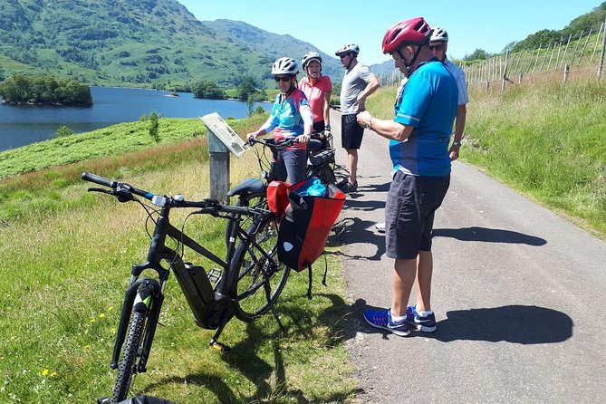 Scottish Highlands Freedom Bike & E- Bike Tour with Transfers - Castles, Film and TV Backdrops, and the 100-Foot Horse Heads Stop