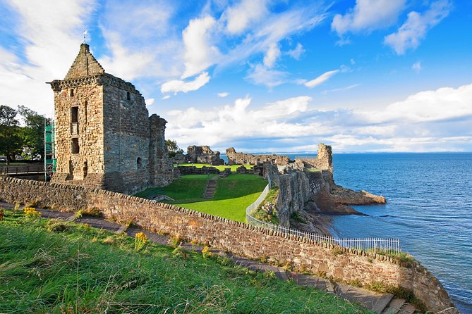 St Andrews & Cliffs and Dunnottar Castle in Spanish. - Edimburgo a las 8:00: cómo es la logística real de la salida