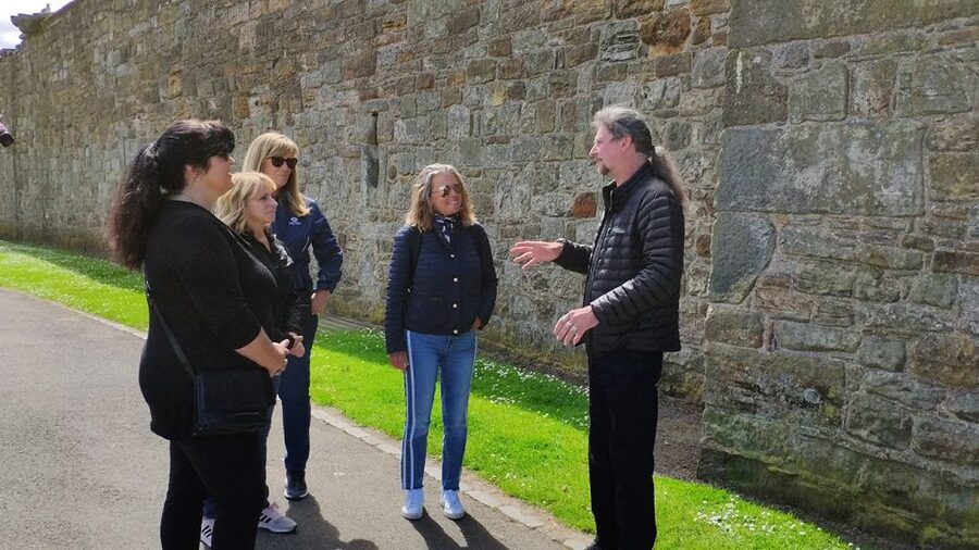 St Andrews: Town, Golf, and Old Course History Tour - Cathedral ruins and the memorial graves that shaped golf memory